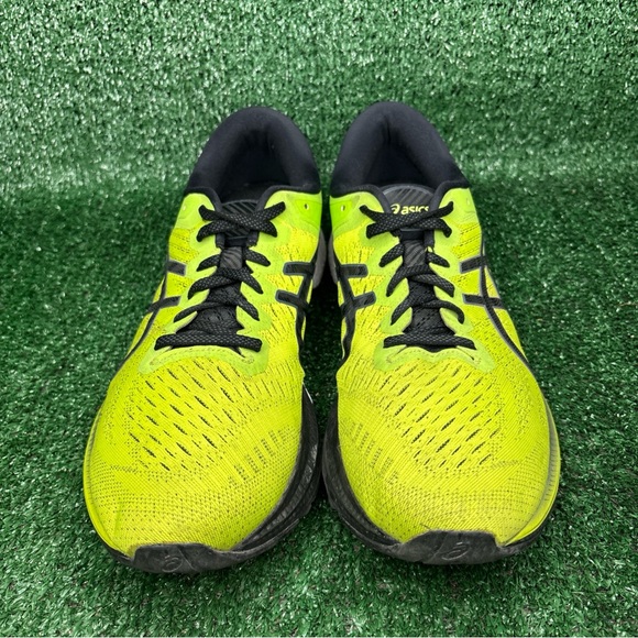Asics Mens Gel Kayano 27 Green Black Running Shoes Sneakers Size 11.5 - Picture 2 of 12
